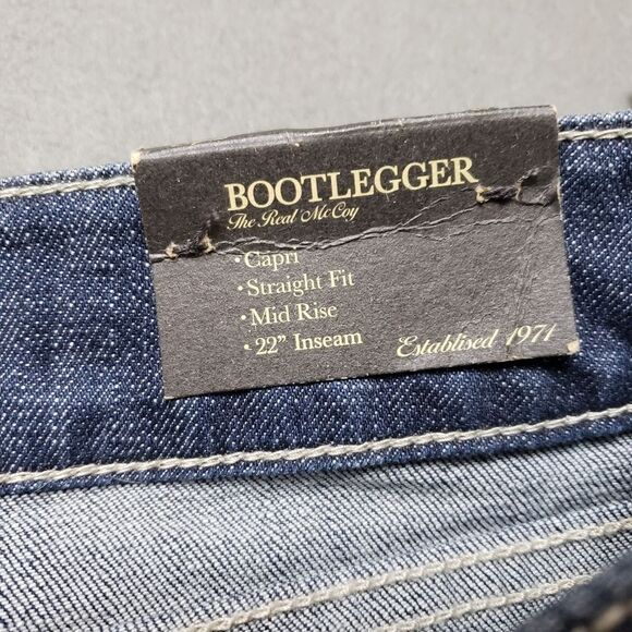 Bootlegger nwt capri size 28 mid rise straight new  with tags dsw - Picture 6 of 9